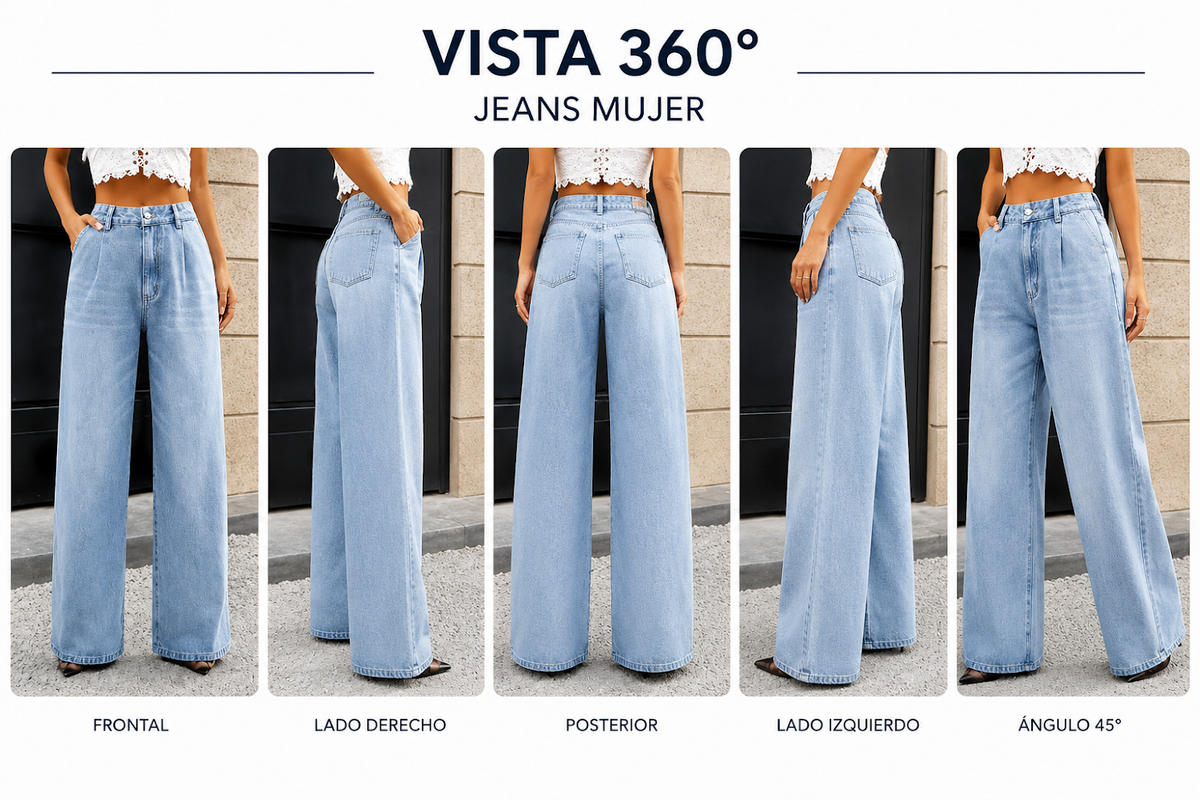 Pantalones Vaqueros de Mujer